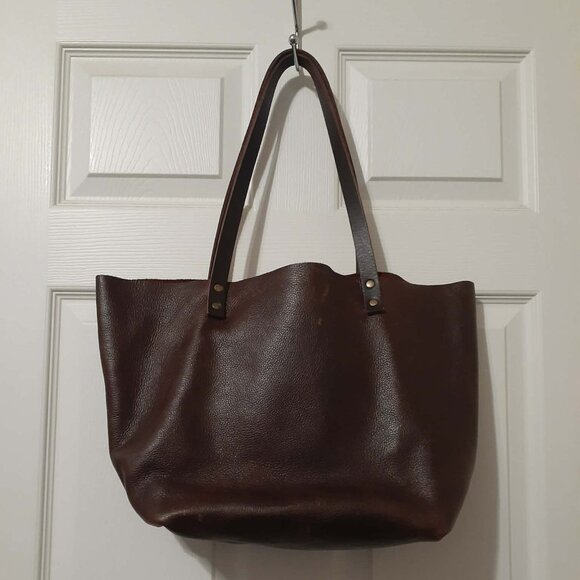 Portland Leather Goods Classic Large Coldbrew Tote - Picture 2 of 10